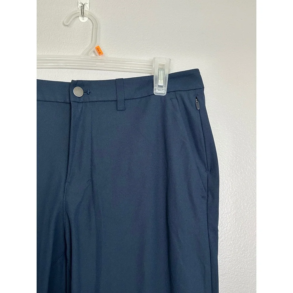 Lululemon ABC Slim-Fit 5 Pocket Pant Navy 33 x 28.5 Warpstreme performance golf